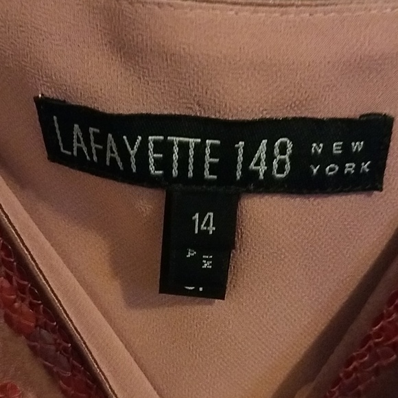 Lafayette 148 New York 100% SILK blouse / Cami size 14 🥳 FINAL PRICE - Picture 4 of 11